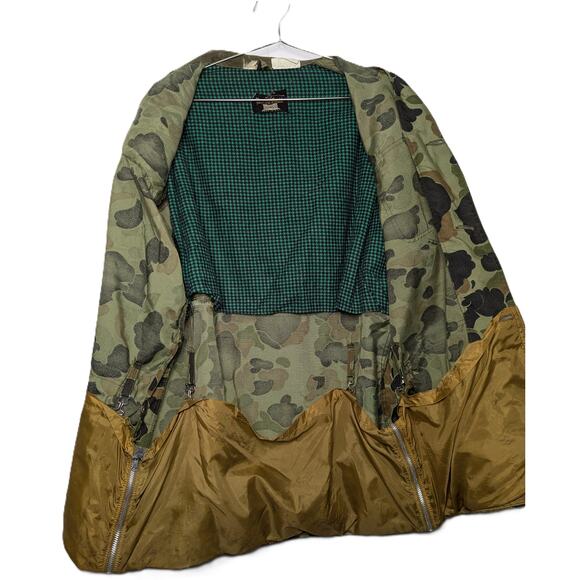 Field and fireside vintage Bird hunting camouflage jacket 60s Size M - Picture 9 of 13